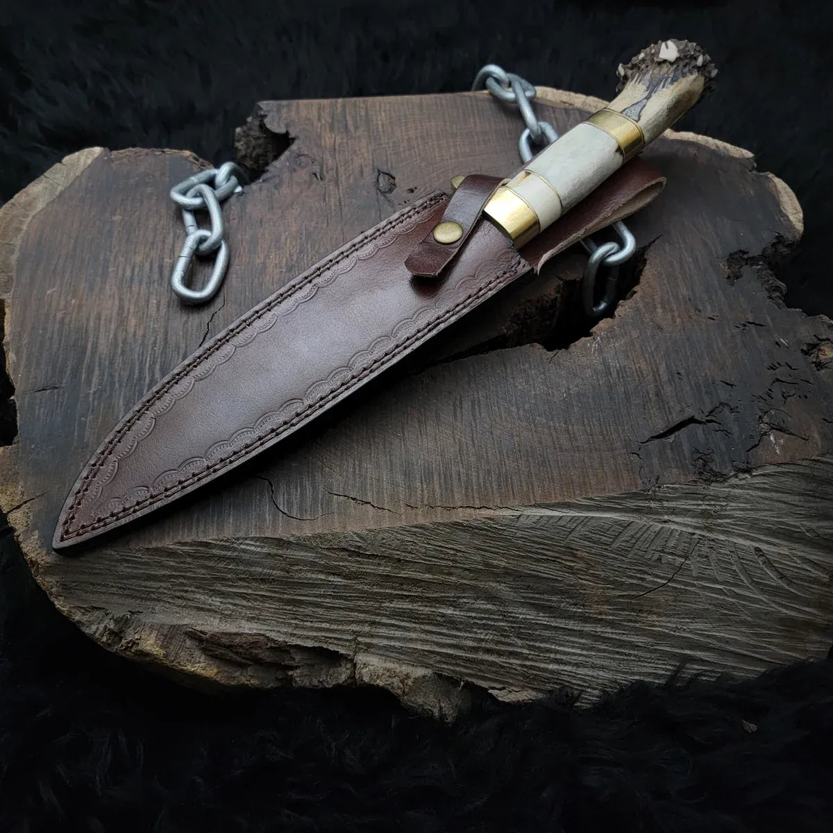 Read Dead Redemption 2 Handmade Replica Knife With Antler Handle - Vortex Blades