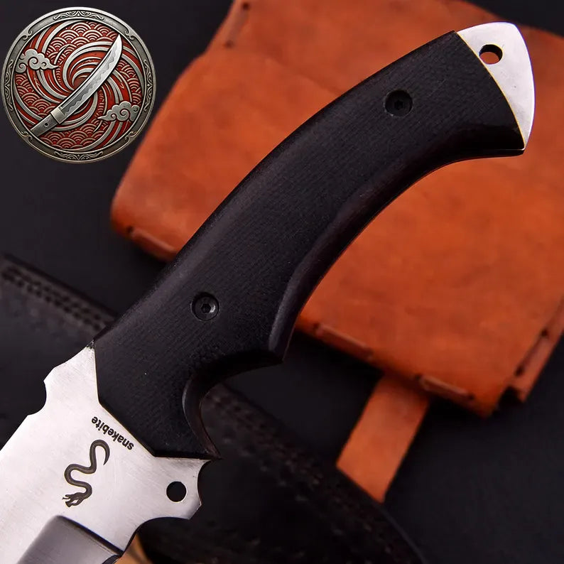 Resident Evil 4 Remake Ada Wong Elite Knife with Leather Sheath