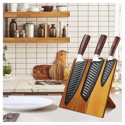 Personalized CHEF KNIFE SET Kitchen Knives Cooking Home Housewarming Birthday Gift for Her Him Mom Dad Men Women Christmas Custom Engraved