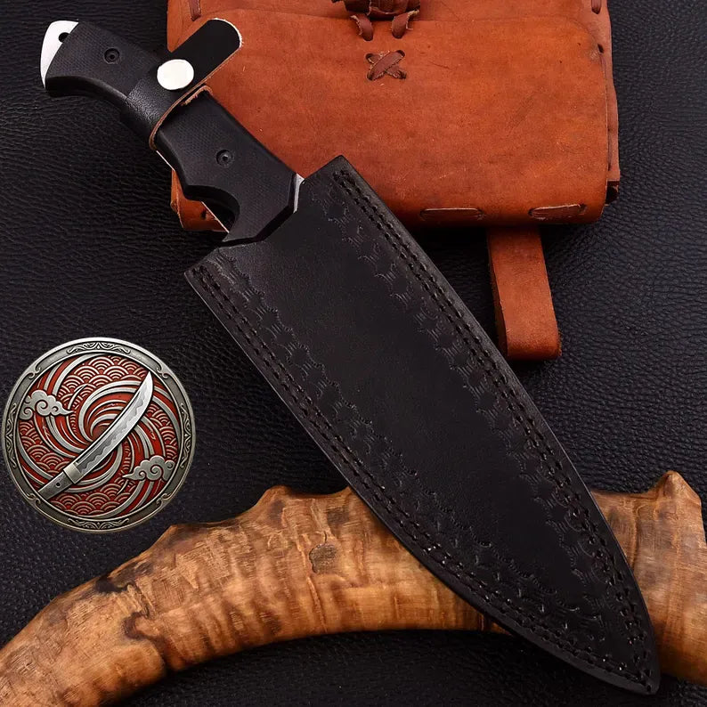 Resident Evil 4 Remake Ada Wong Elite Knife with Leather Sheath