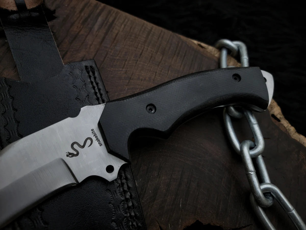Resident Evil 4 Remake Ada Wong Elite Replica Knife with Leather Sheath - Vortex Blades