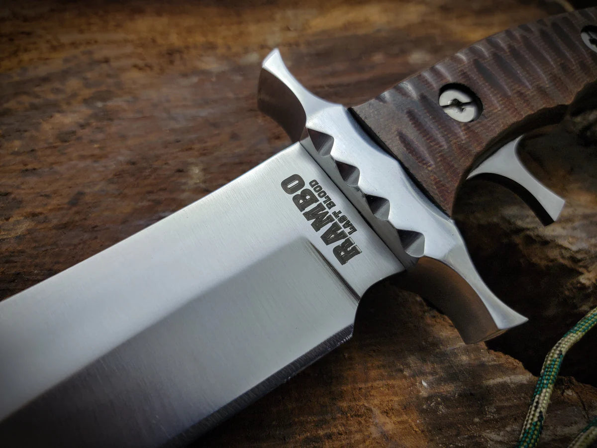 Last Blood Replica: Handmade Rambo V "HeartStopper" Replica Knife - Vortex Blades