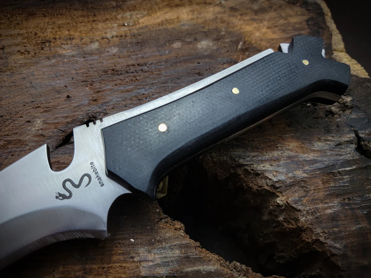 Resident Evil Jack Krauser Replica Knife with Premium Leather Sheath - Vortex Blades
