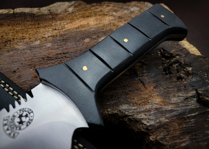 Custom Handmade Resident Evil 4 Leon Kennedy's Replica Full Tang Knife - Vortex Blades
