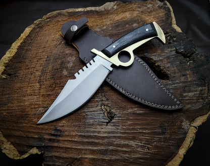 The Walking Dead: Daryl Dixon Replica Finger Guard Bowie Knife - Vortex Blades