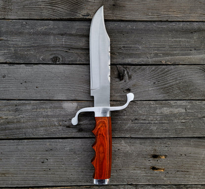 Custom Handmade Jumanji Replica knife with Leather Sheath - Vortex Blades