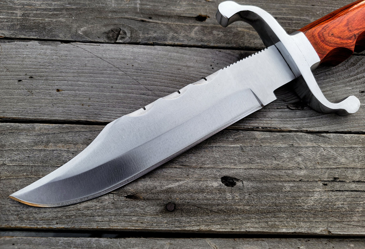 Custom Handmade Jumanji Replica knife with Leather Sheath - Vortex Blades