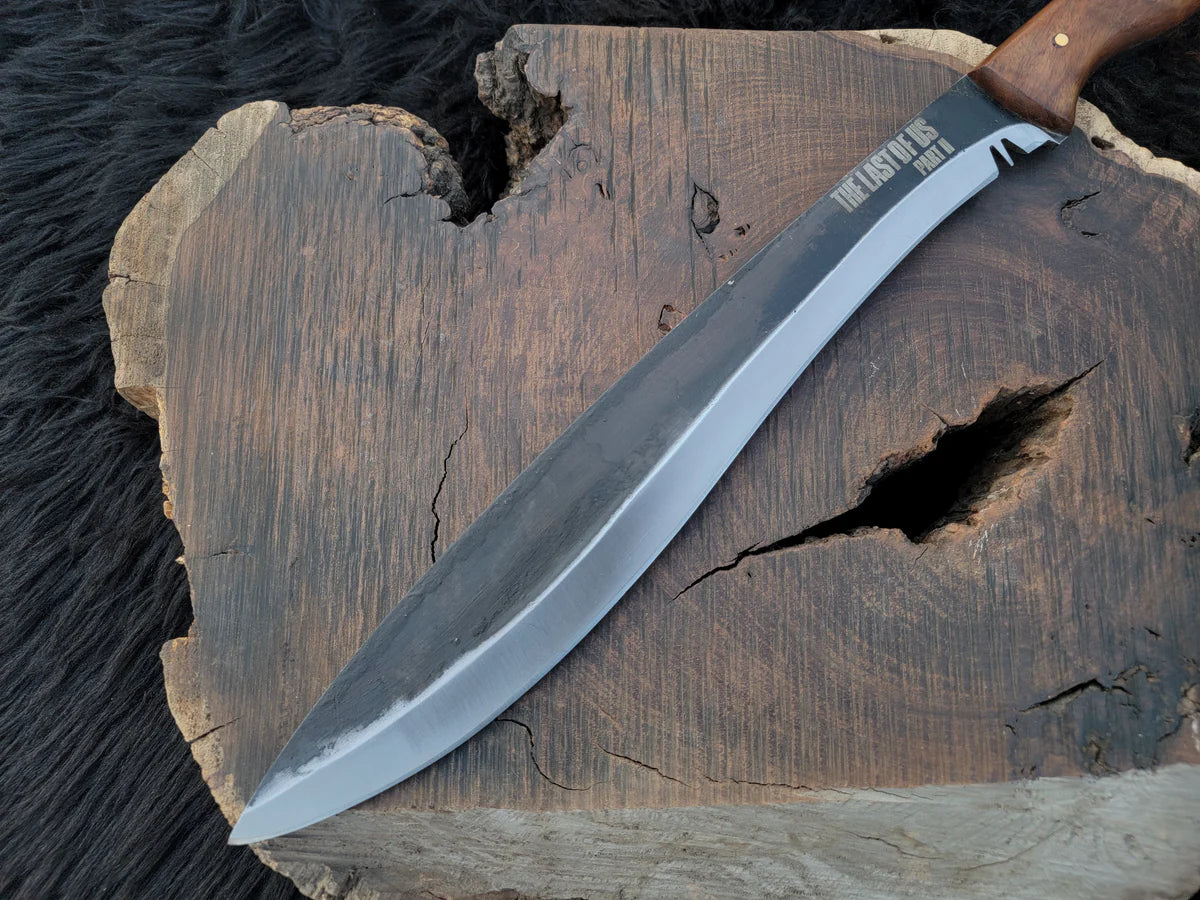 The Last Of Us : Part 2 - Ellie's Replica Machete with Leather Sheath - Vortex Blades