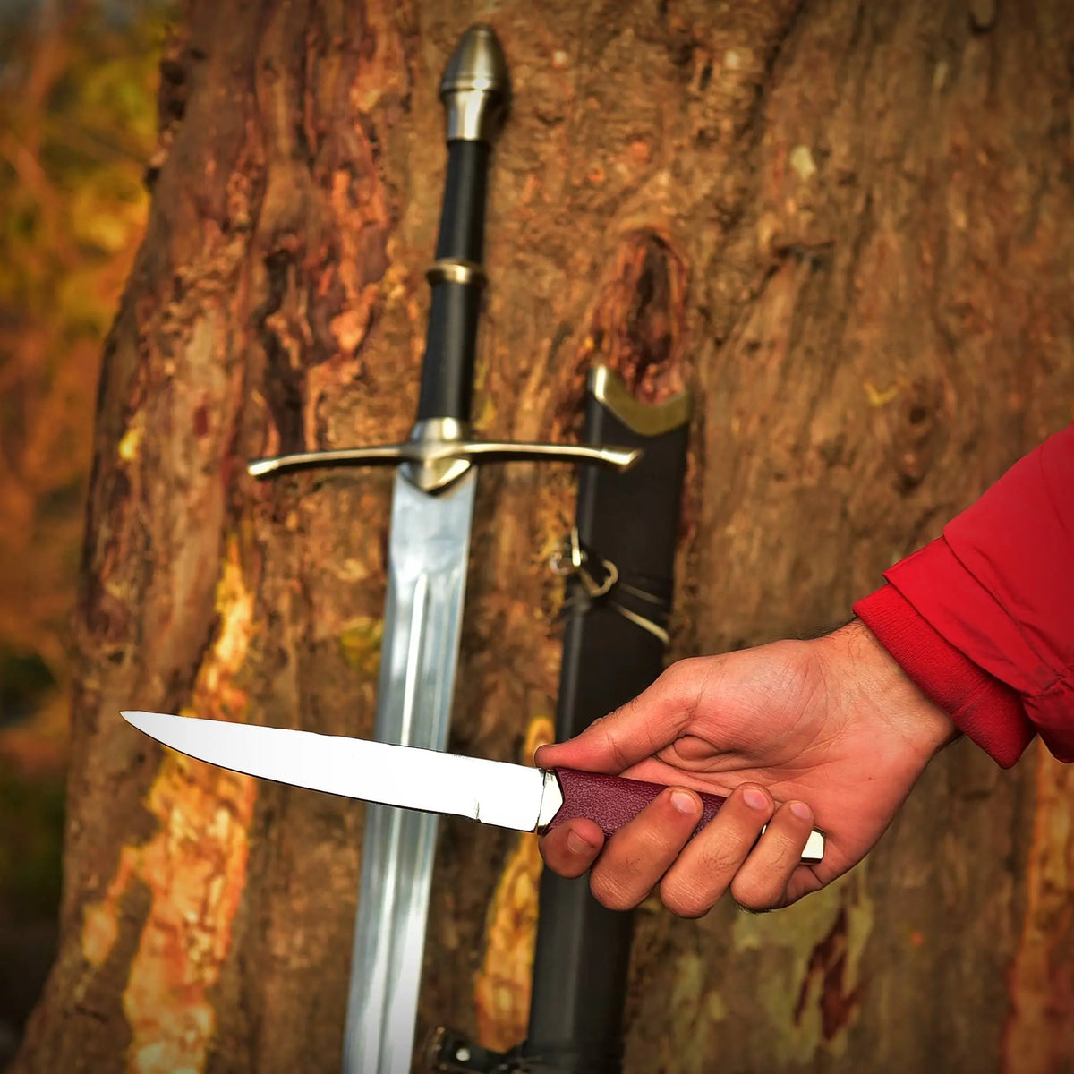 Lord of the Rings Ranger Sword – Strider Aragorn Replica Blade with Scabbard