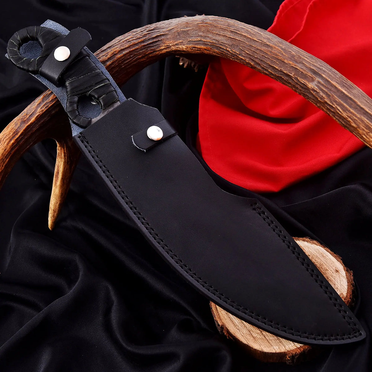 Handmade Destiny 2 Gun Slinger Replica Knife with Leather Sheath