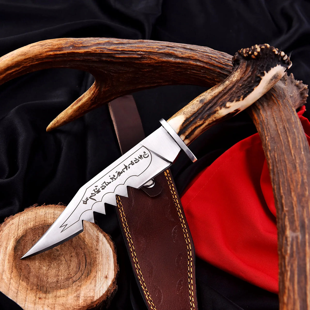 Handmade Supernatural Ruby's Demon Killing Knife | Replica Angel Blade with Leather Sheath