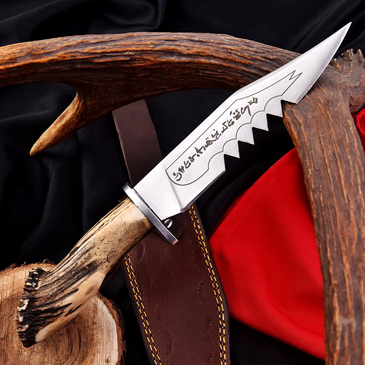 Handmade Supernatural Ruby's Demon Killing Knife | Replica Angel Blade with Leather Sheath