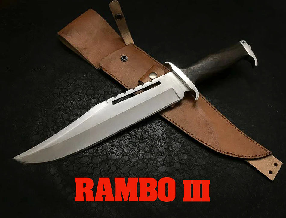 Handmade Rambo III Movie Replica Knife - Vortex Blades