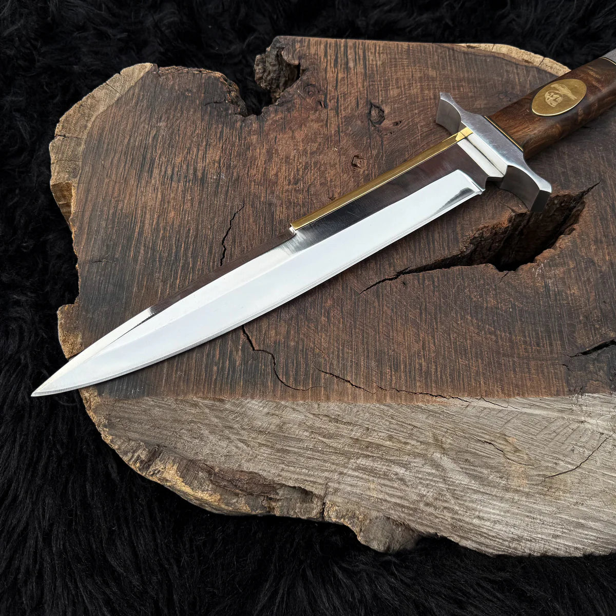 Premium Handmade The Expendables Toothpick Replica Knife (High Polish Blade) - Vortex Blades
