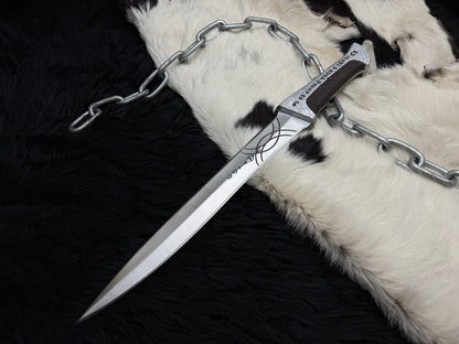 Handmade Dune Paul Atreides Crysknife with Leather Sheath | Dune 2 knifes | Dune cosplay | Dune movie collectibles - Vortex Blades