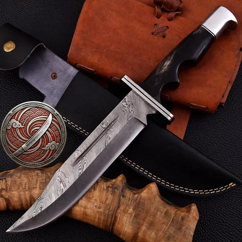 Scream 4 Replica Damascus Knife | Scre4m Hero Ghostface Knife (Damascus Version)