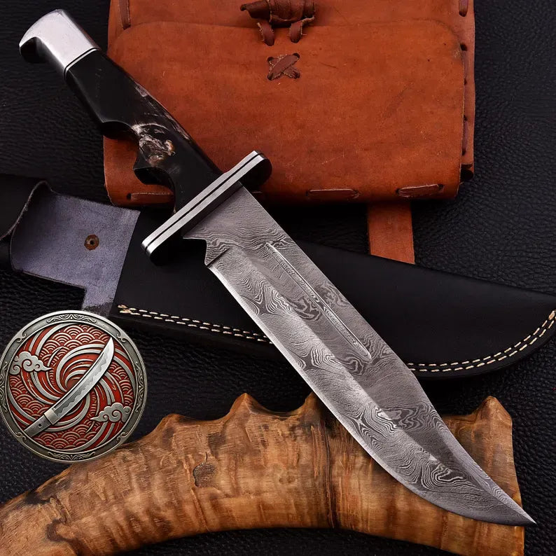 Scream 4 Replica Damascus Knife | Scre4m Hero Ghostface Knife (Damascus Version)