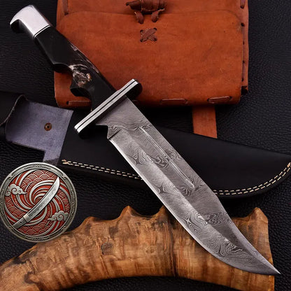 Scream 4 Replica Damascus Knife | Scre4m Hero Ghostface Knife (Damascus Version)