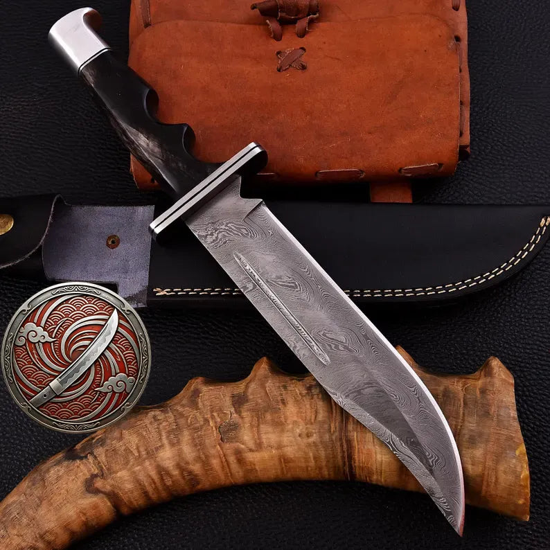Scream 4 Replica Damascus Knife | Scre4m Hero Ghostface Knife (Damascus Version)