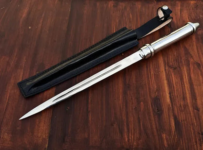 Supernatural Angel Blade Replica – 21" Full Metal Castiel Dagger with Real Steel Construction