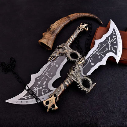 God of War Blades of Chaos Replica | Kratos Blades | Gaming Collectibles | Cosplay Props | God of War Fans | Gift for Gamers
