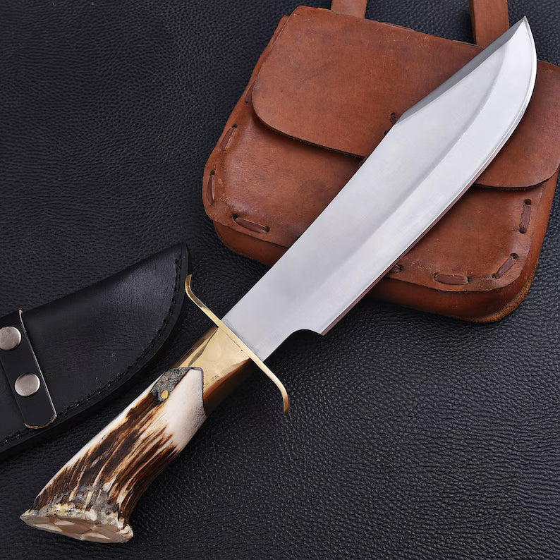 Inglourious Basterds Aldo Raine Knife with Premium Leather Sheath