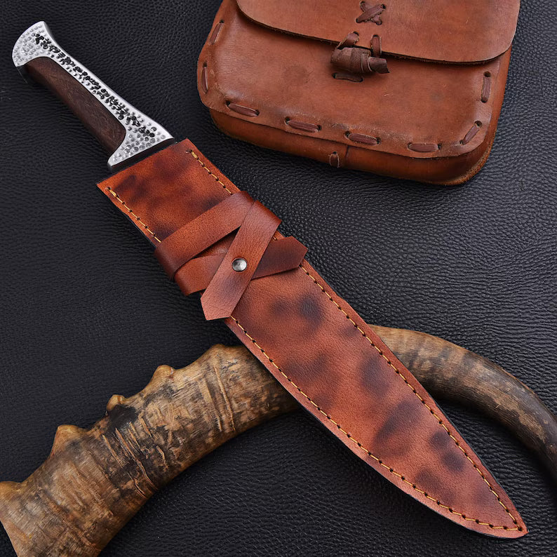 Handmade Dune Paul Atreides Crys knife with Leather Sheath | Dune 2 knifes | Dune cosplay | Dune movie collectibles