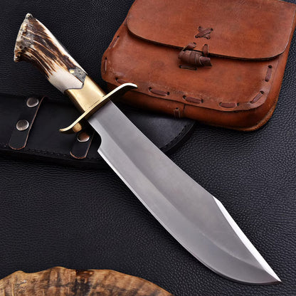 Inglourious Basterds Aldo Raine Knife with Premium Leather Sheath