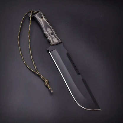 Custom Handmade Punisher M4X Replica Knife with Leather Sheath