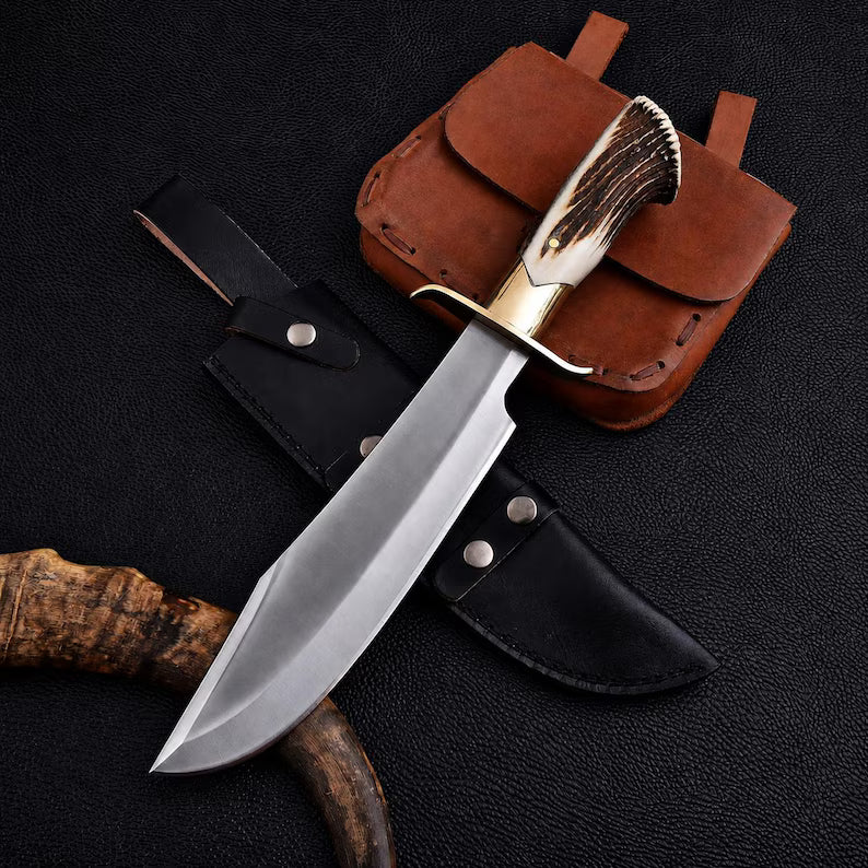 Inglourious Basterds Aldo Raine Knife with Premium Leather Sheath