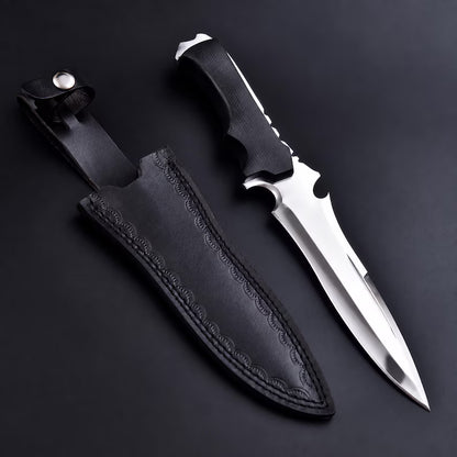 Resident Evil Jack Krauser Knife with Premium Leather Sheath