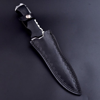 Resident Evil Jack Krauser Knife with Premium Leather Sheath