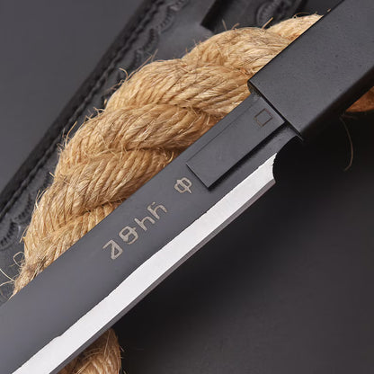 Handmade Dune Atreides Short Sword with Leather Sheath | Full Tang 1095 Steel Dune Machete