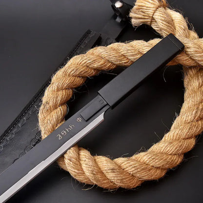 Handmade Dune Atreides Short Sword with Leather Sheath | Full Tang 1095 Steel Dune Machete