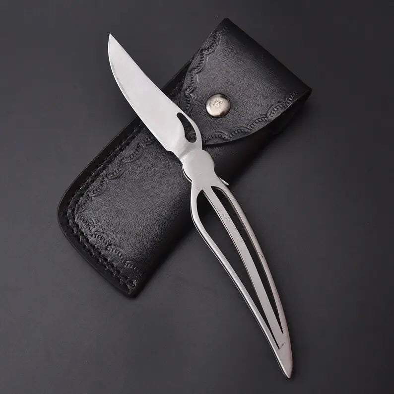 Handmade Dune Atreides Short Sword with Leather Sheath | Full Tang 1095 Steel Dune Machete