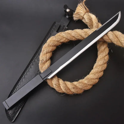 Handmade Dune Atreides Short Sword with Leather Sheath | Full Tang 1095 Steel Dune Machete