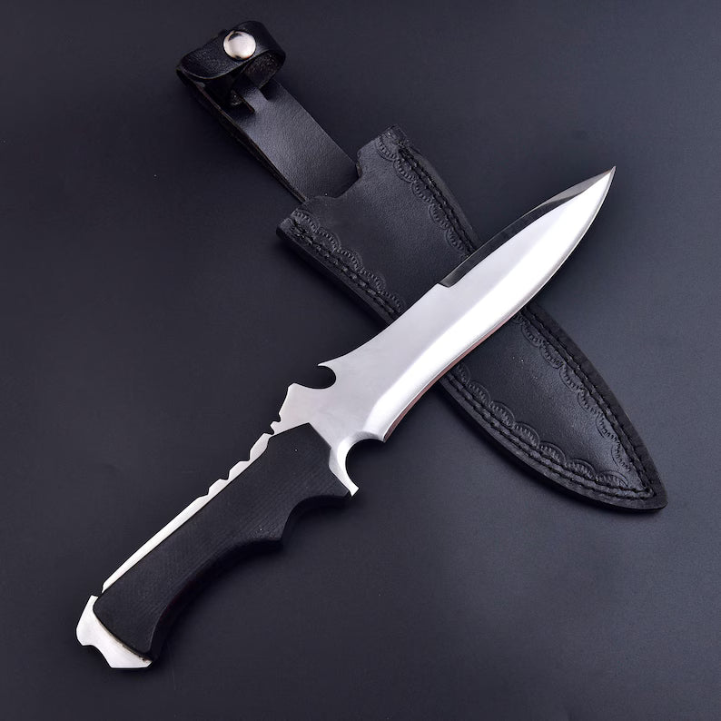 Resident Evil Jack Krauser Knife with Premium Leather Sheath