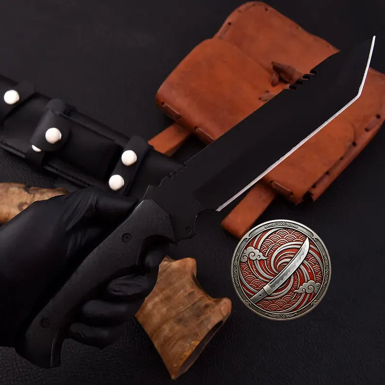 Resident Evil 4 Ada Wong Knife with Leather Sheath