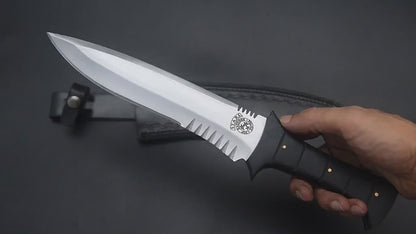 Custom Handmade Resident Evil 4 Leon Kennedy's Knife - Full Tang Design