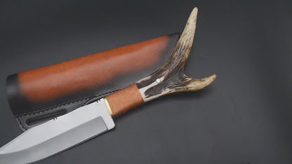 Legends of the Fall Movie Knife (Full Handle) with Premium Leather Sheath