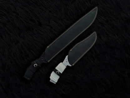 DUNE Part 2 Feyd Rautha Movie Replica Knives with Leather Sheath - Vortex Blades