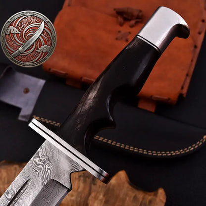 Scream 4 Replica Damascus Knife | Scre4m Hero Ghostface Knife (Damascus Version)